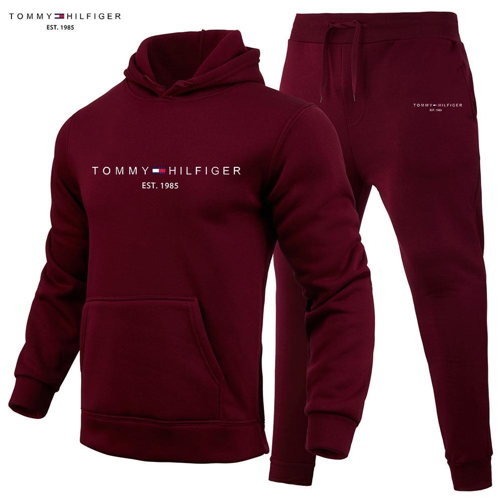 Tommy Hilfiger Men’s Hoodie Tracksuit - Image 3